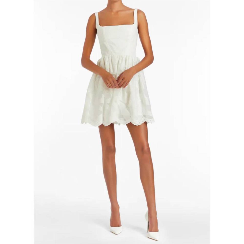 AMANDA UPRICHARD gracelyn dress in white
